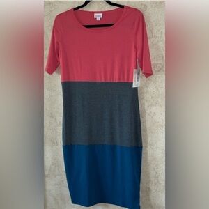 Lularoe Julia Dress Size Medium New With Tags